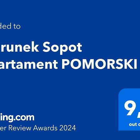 Kierunek Sopot Apartament Pomorski Luaran gambar